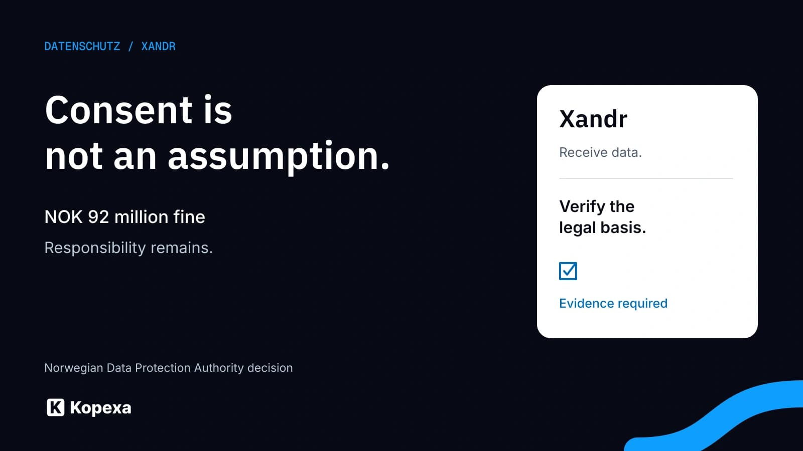 Xandr fine: consent is not an assumption