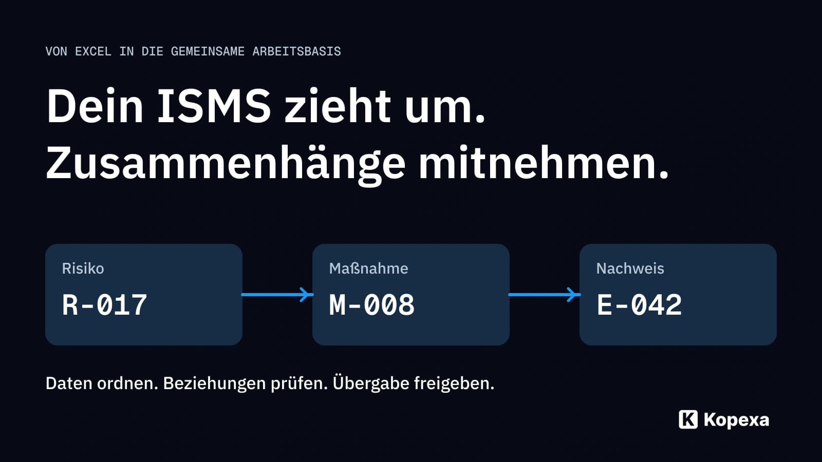Von Excel ins ISMS: So planst du die Datenmigration