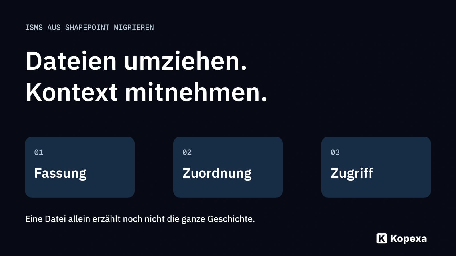 ISMS aus SharePoint migrieren: Dokumente und Rechte übernehmen