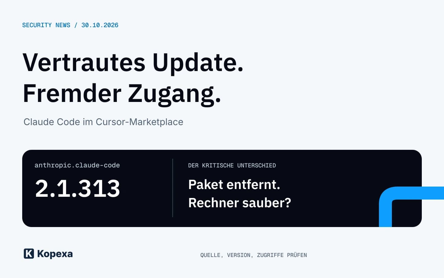 Claude Code in Cursor manipuliert: Warum ein Update nicht reicht