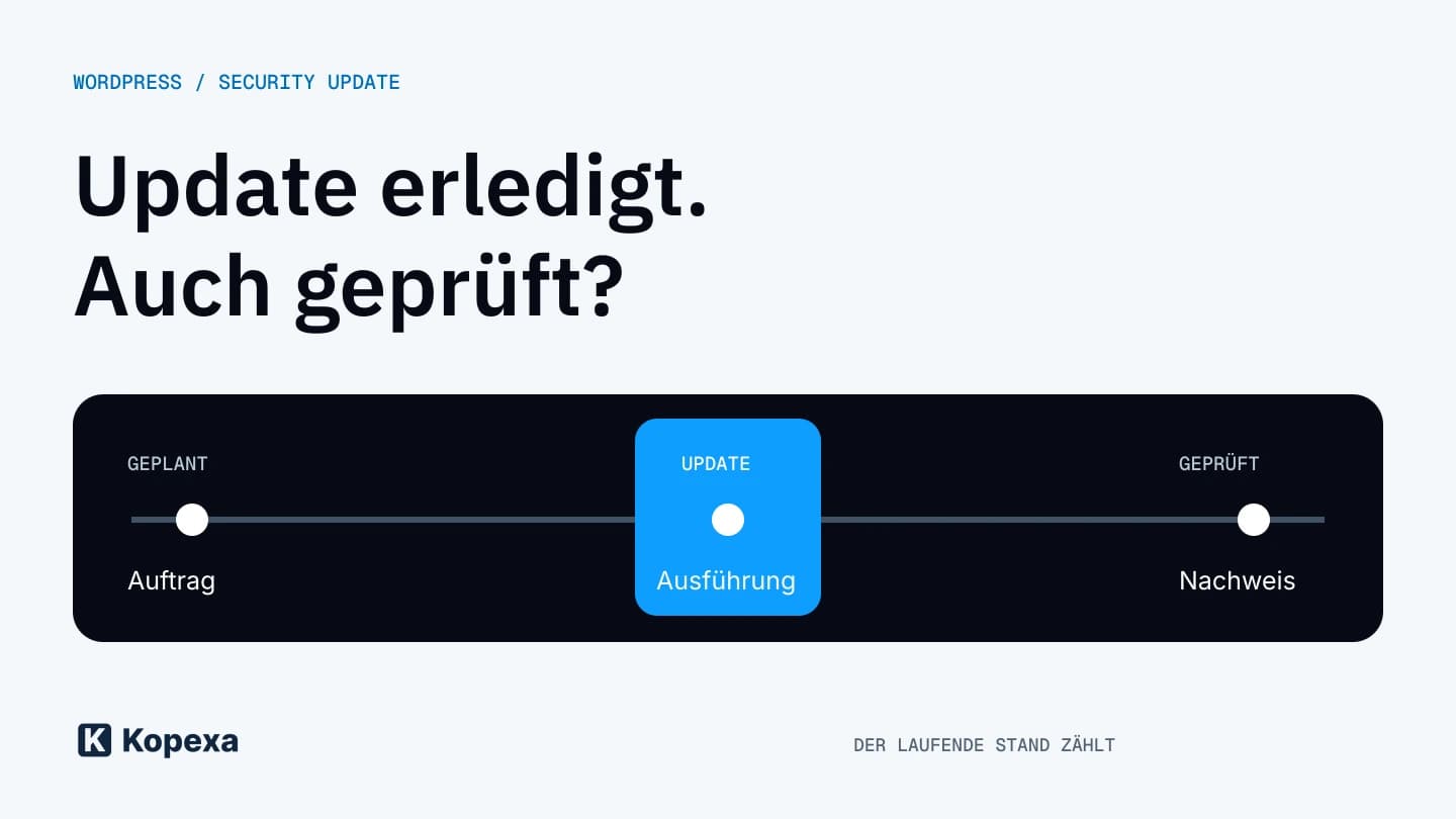 WordPress-Lücke im Updateprozess: Was jetzt zu prüfen ist
